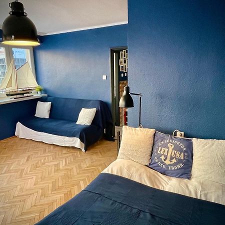 Super Apartament Blue Scisle Centrum Dwie Linie Metra Netflix Wifi 300 Mbs Panorama Miasta Varsovie Extérieur photo