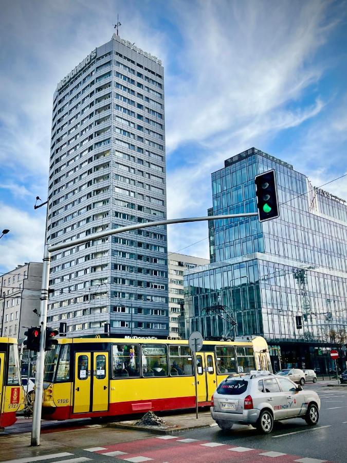 Super Apartament Blue Scisle Centrum Dwie Linie Metra Netflix Wifi 300 Mbs Panorama Miasta Varsovie Extérieur photo