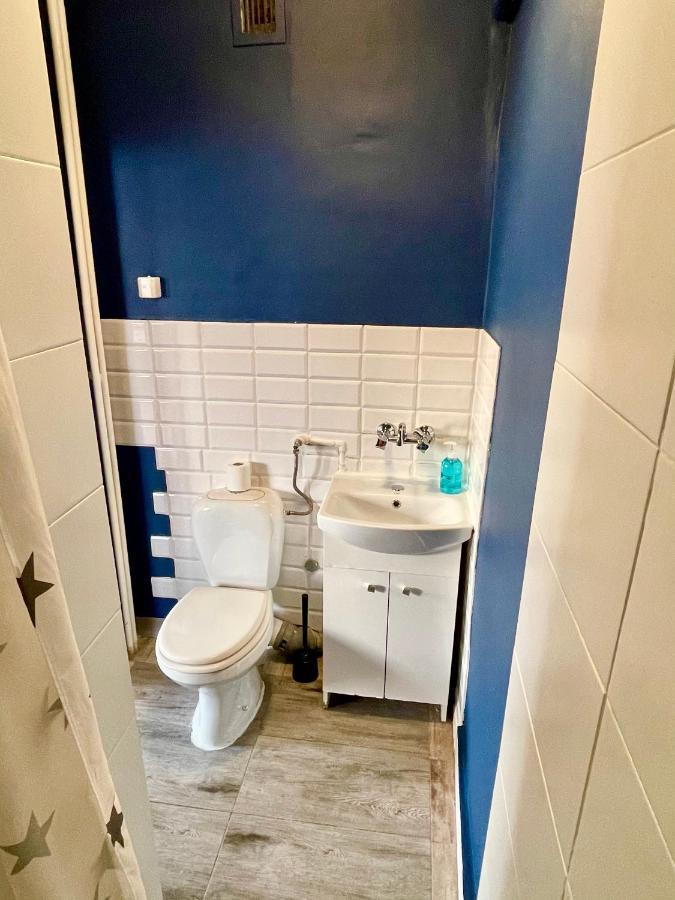 Super Apartament Blue Scisle Centrum Dwie Linie Metra Netflix Wifi 300 Mbs Panorama Miasta Varsovie Extérieur photo
